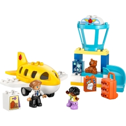 Klocki LEGO 10443 Pierwszy raz na lotnisku DUPLO